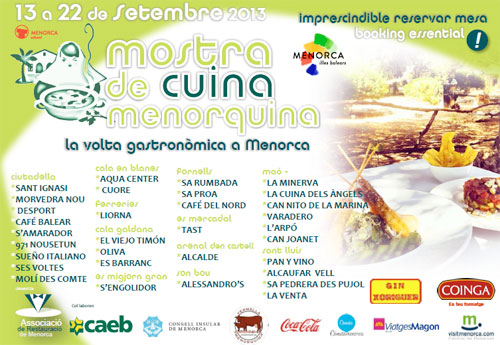 Mostra de Cuina Menorquina 2013