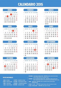 calendario laboral 2015